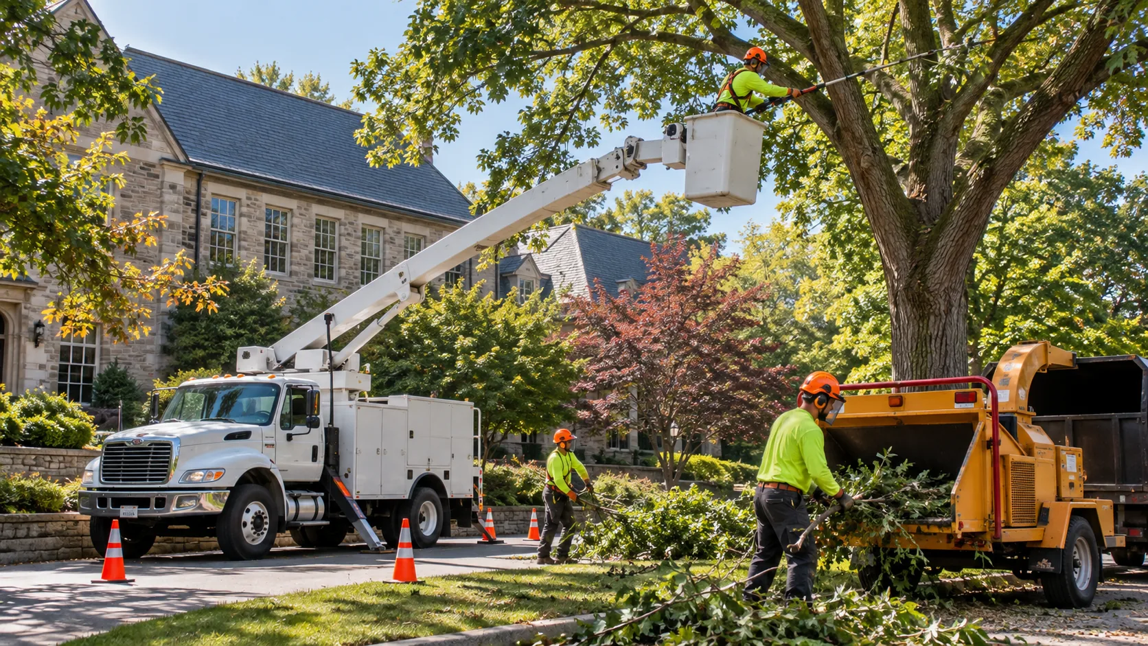 Commercial tree service